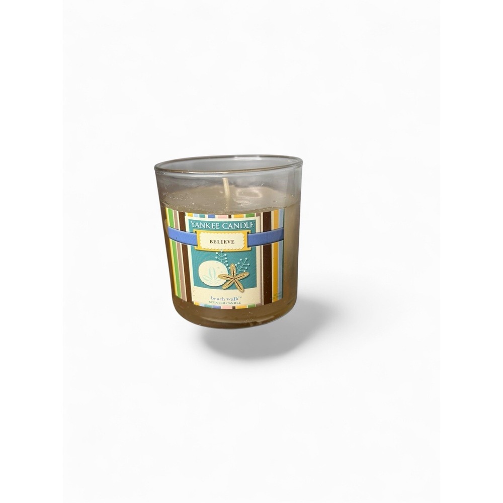 Yankee Candle Beach Walk Scented 7 oz Jar 35-45 Hours Burn Time Discontinued